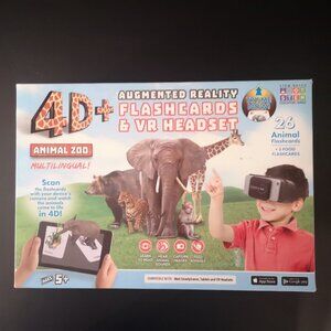 Re Trak 4D+ Animal Zoo Augmented Reality Kit w/ a Utopia 360 VR Headset